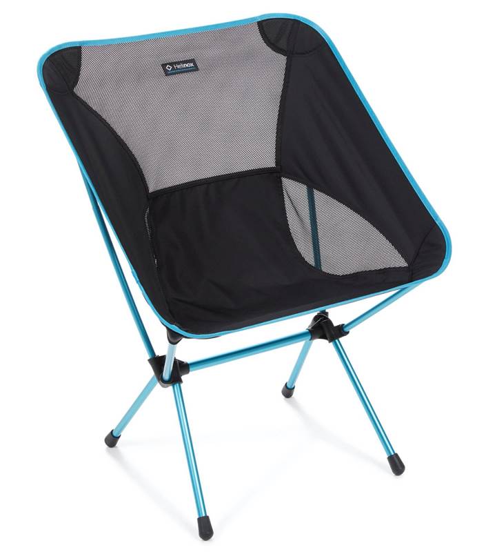 Chair One XL Black with Blue Frame