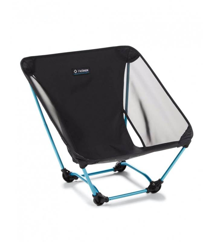 Ground Chair Black with Blue Frame
