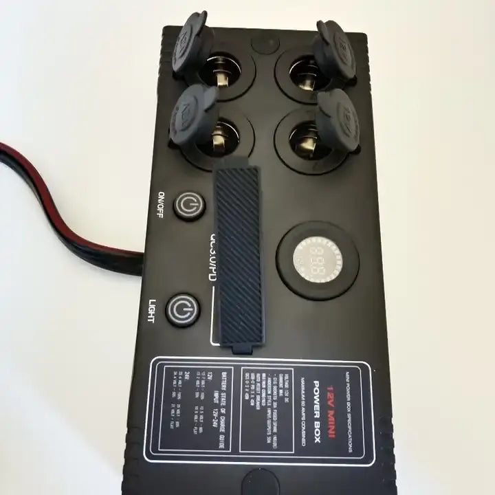 DC 12V 24V 50Amp Power Extension Box With Anderson USB & Cig Sockets