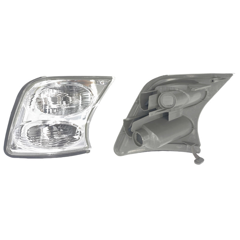 Corner Indicator Park Light Fit For Nissan Patrol GU Y61 Series 2 Chrome 2001-2007