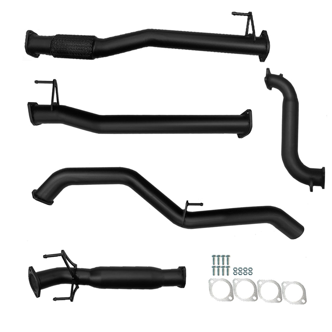 Isuzu D-Max Exhaust 3L 2012 to 2016 3" Turbo Back Systems