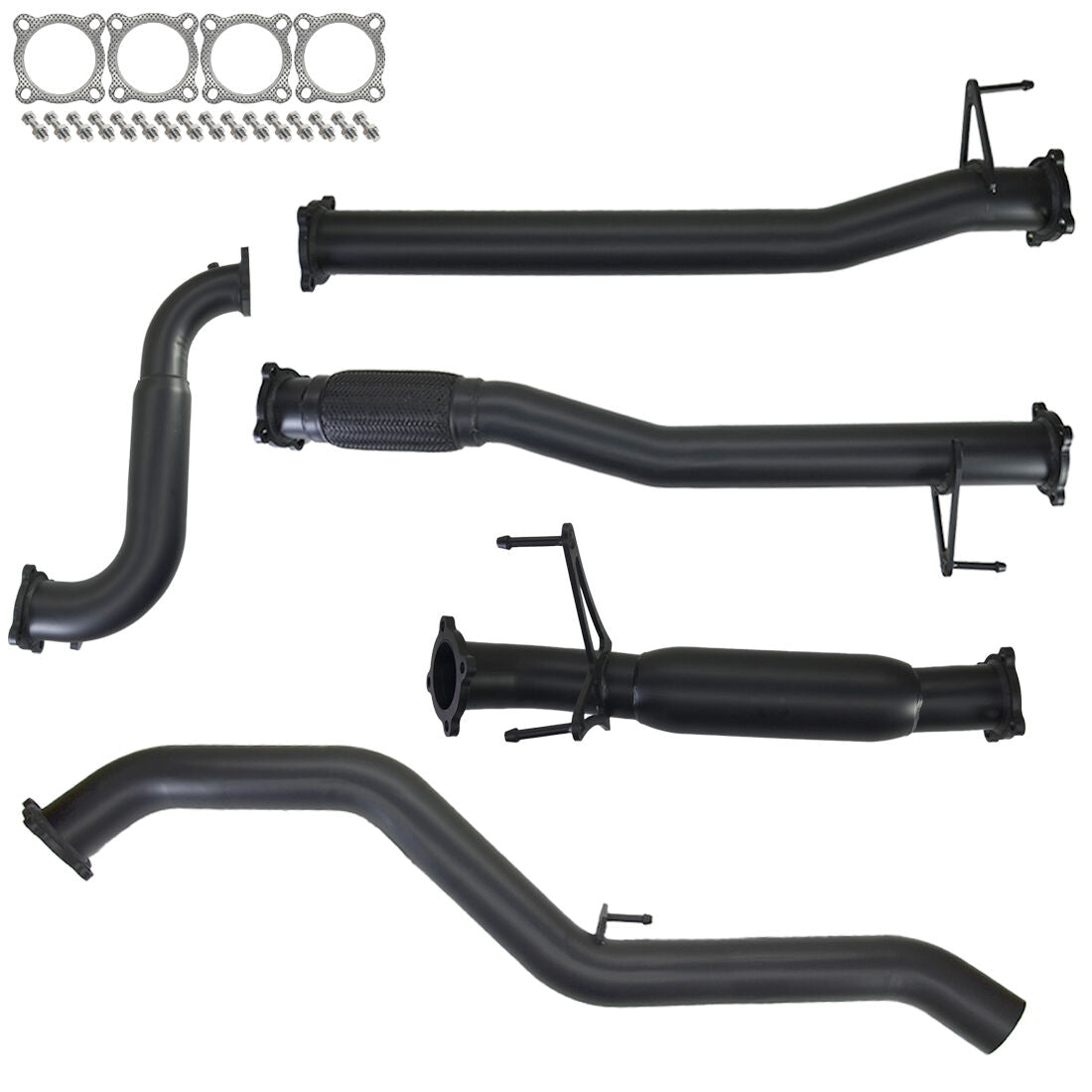 Isuzu D-Max Exhaust 3L 2012 to 2016 3" Turbo Back Systems