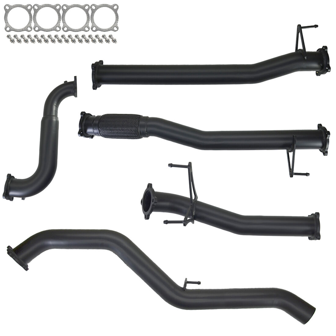 Isuzu D-Max Exhaust 3L 2012 to 2016 3" Turbo Back Systems