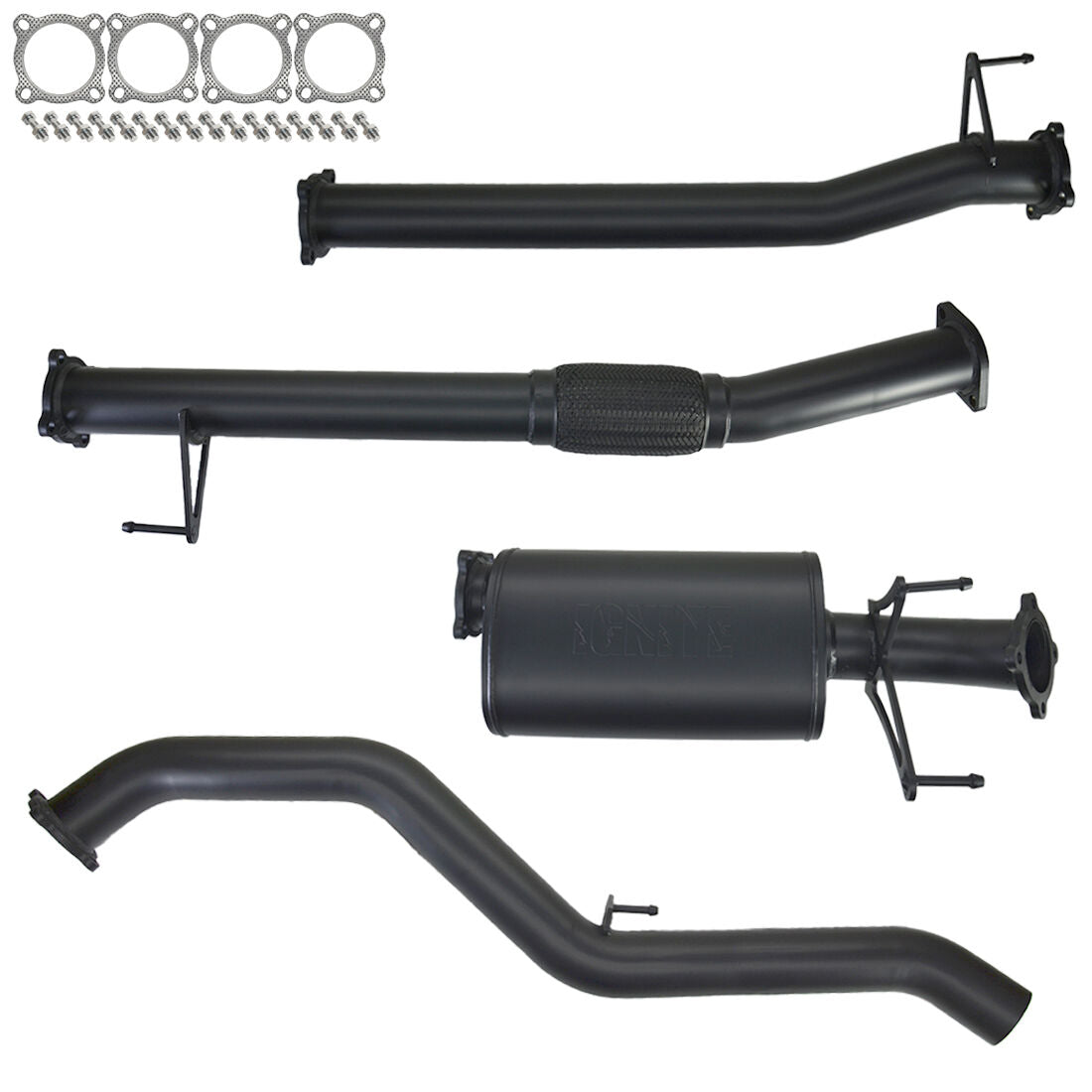 Isuzu D-Max Exhaust MY21-24 3L 3" DPF Back Systems