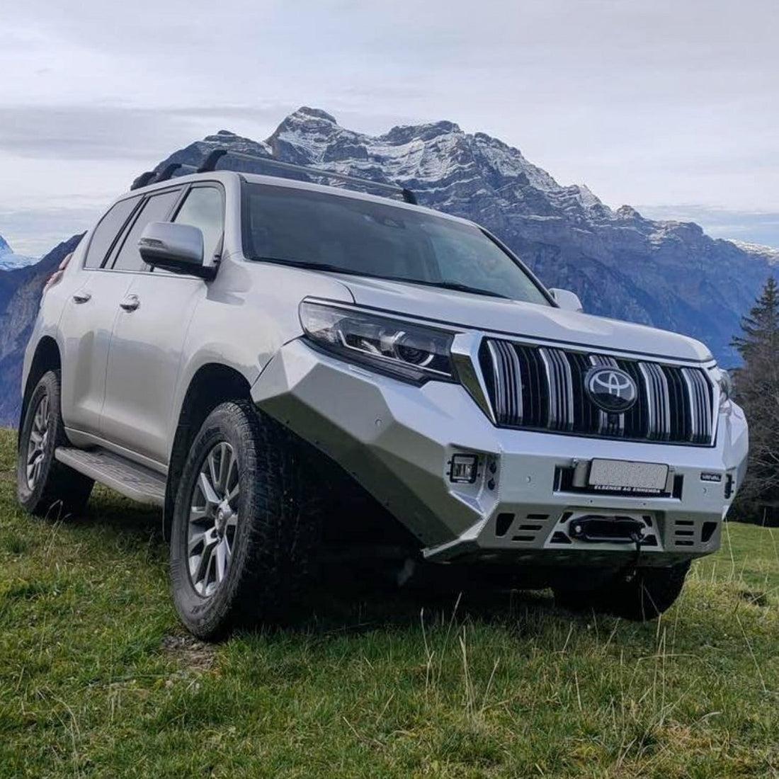 Aluminium Front Bumper Toyota Land Cruiser Prado 2018+