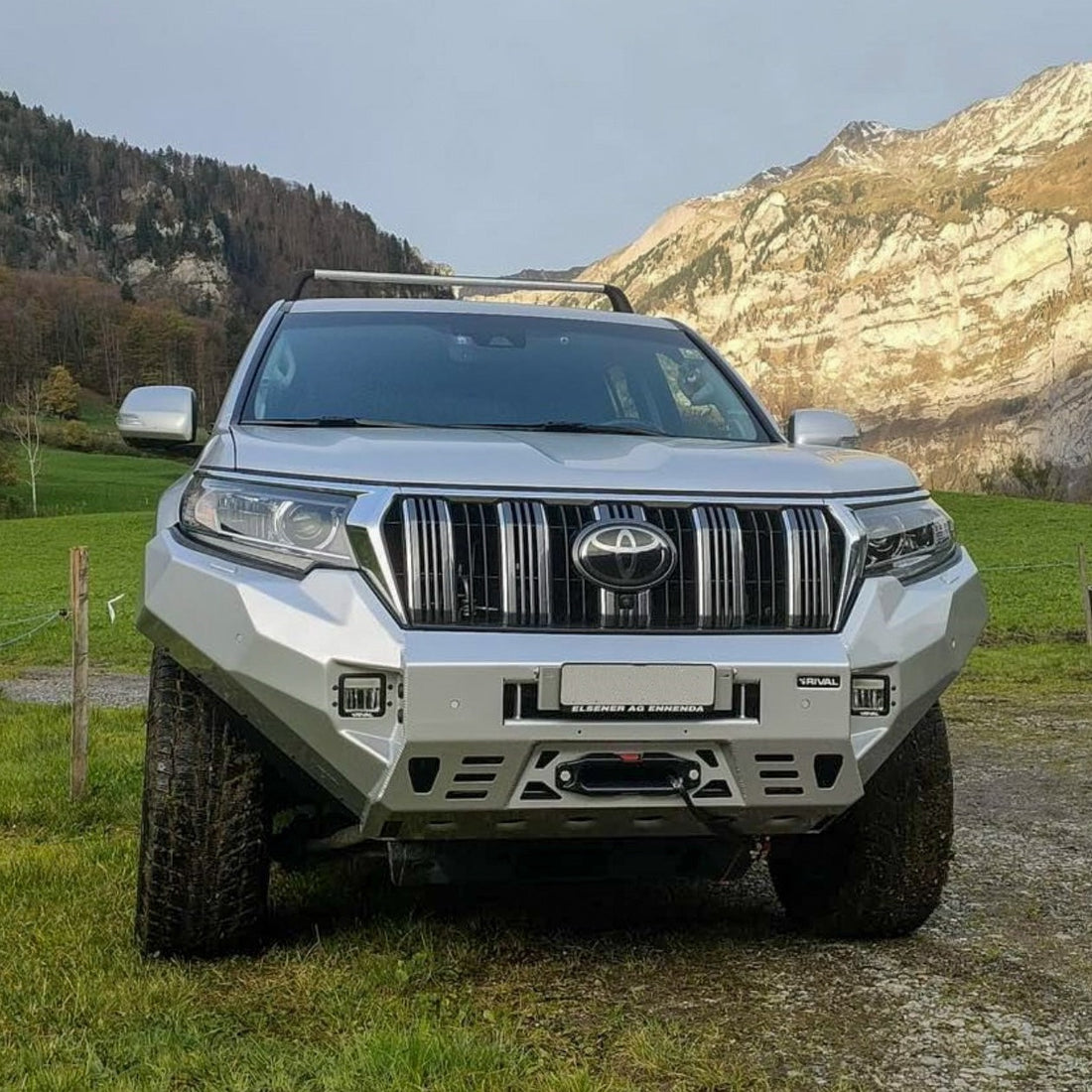 Aluminium Front Bumper Toyota Land Cruiser Prado 2018+