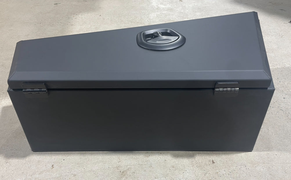 Under Tray Toolboxes Ute Under Body Tool Box (Matt black) pair