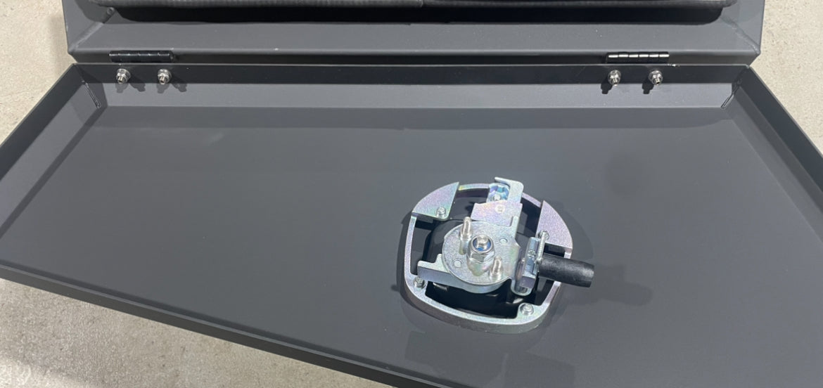 Under Tray Toolboxes Ute Under Body Tool Box (Matt black) pair