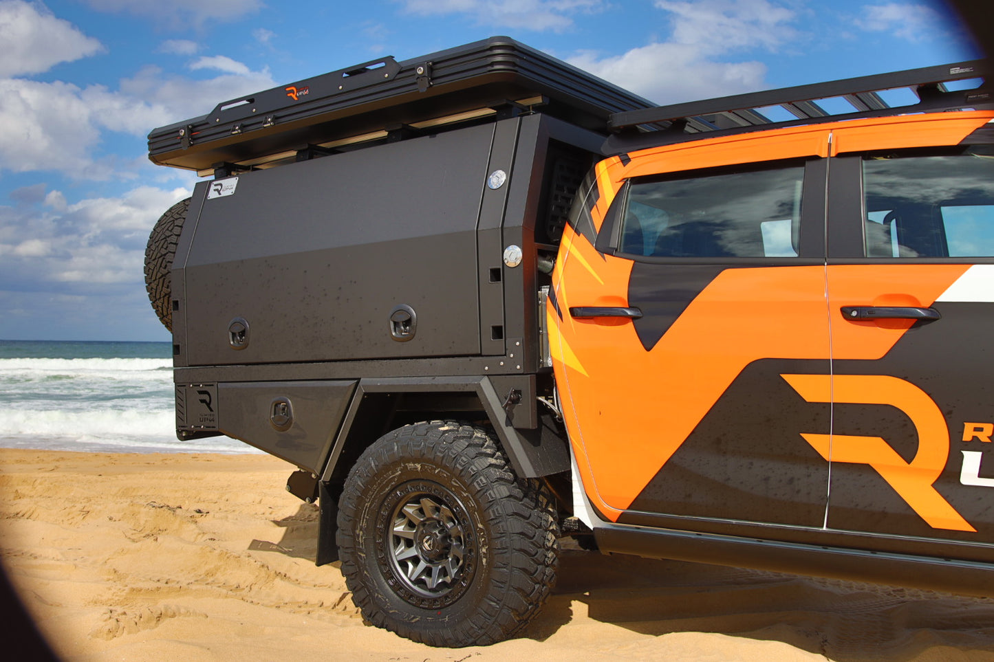 RAMPED UP 4X4 PREMIUM 1800 FULL SPEC CANOPY (ENQUIRE FOR CUSTOM SIZES)