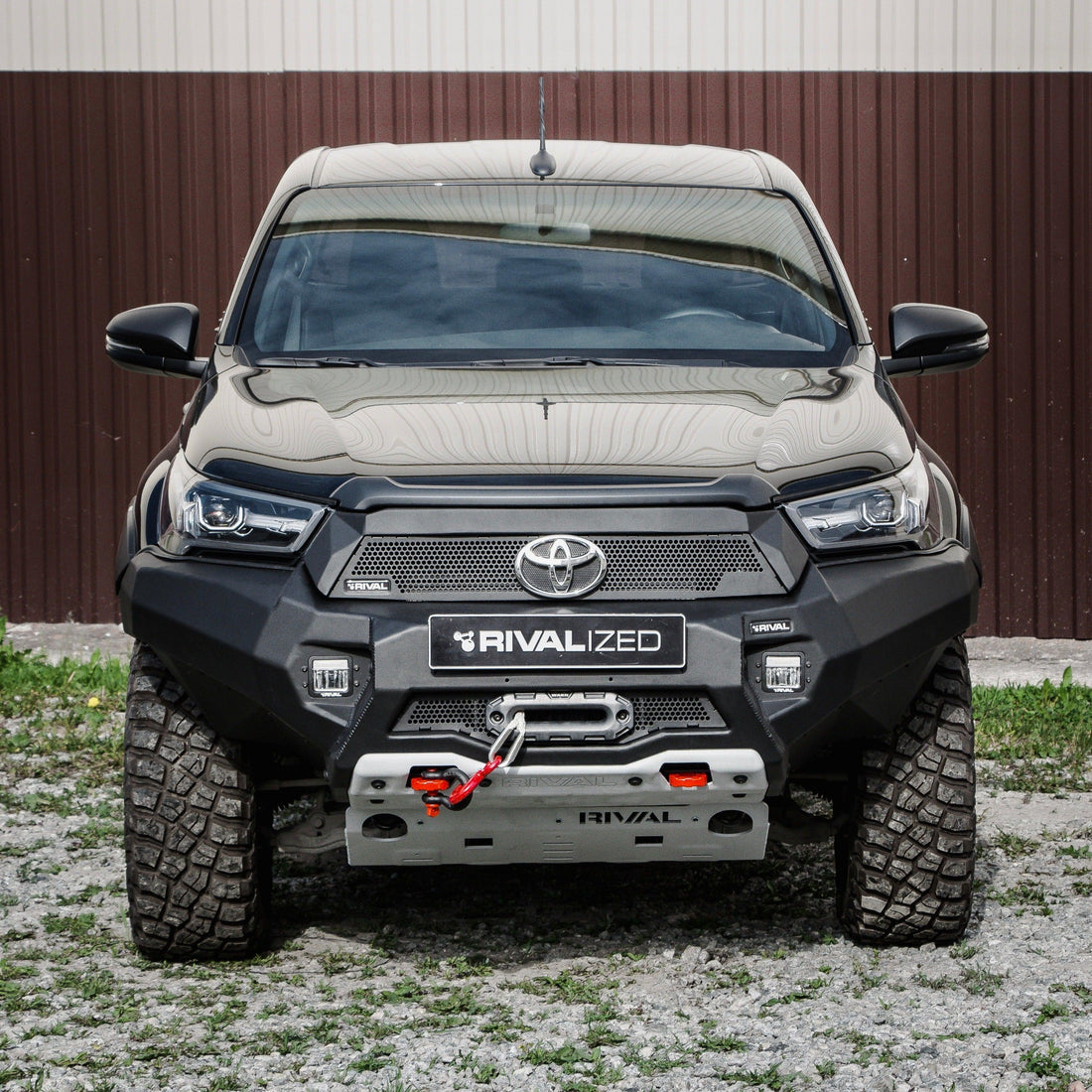 Aluminium Front Bumper Toyota Hilux 2021+