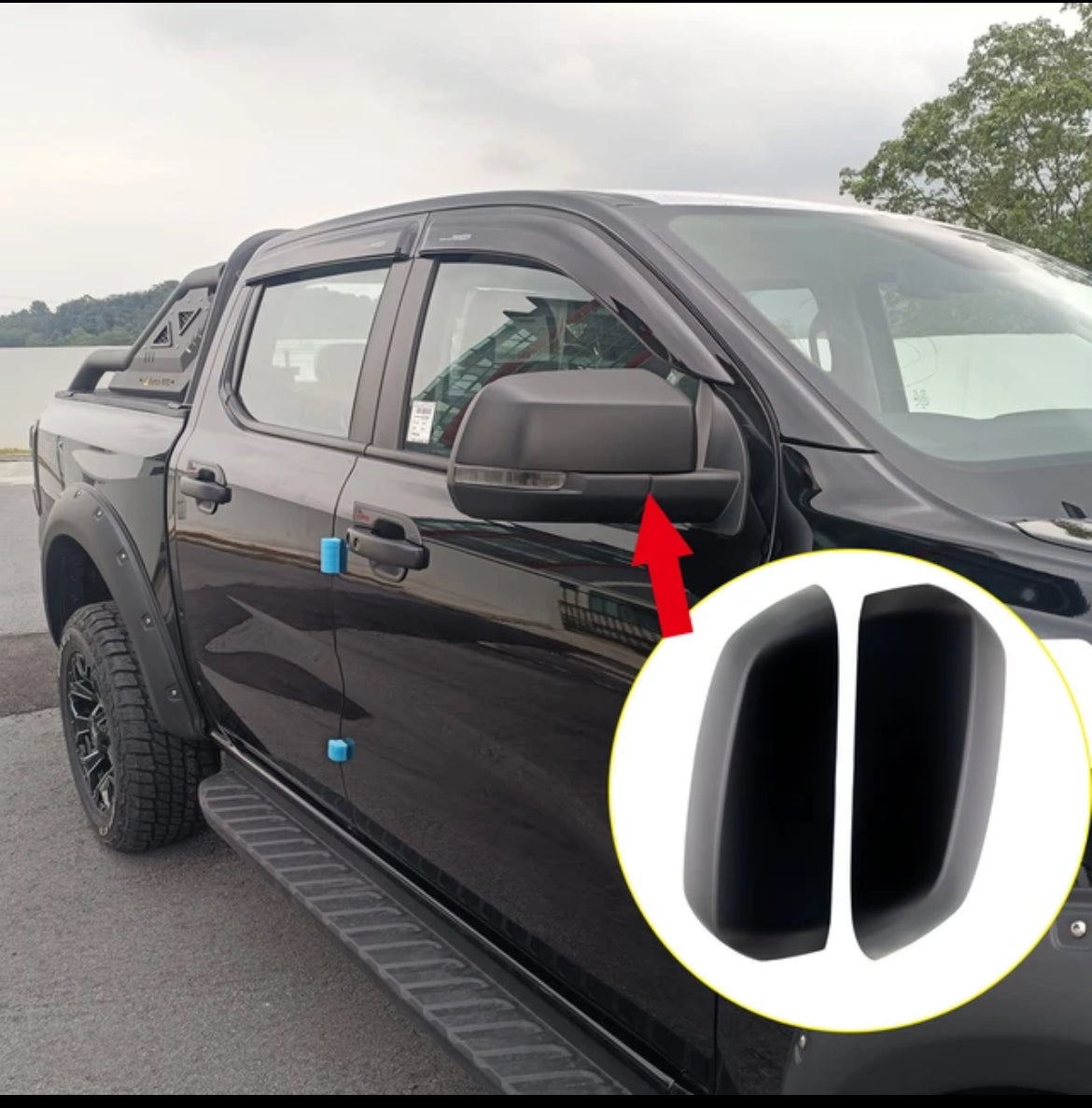 NEXT- GEN FORD RANGER BLACKOUT TRIM KIT AND LIGHT PROTECTION