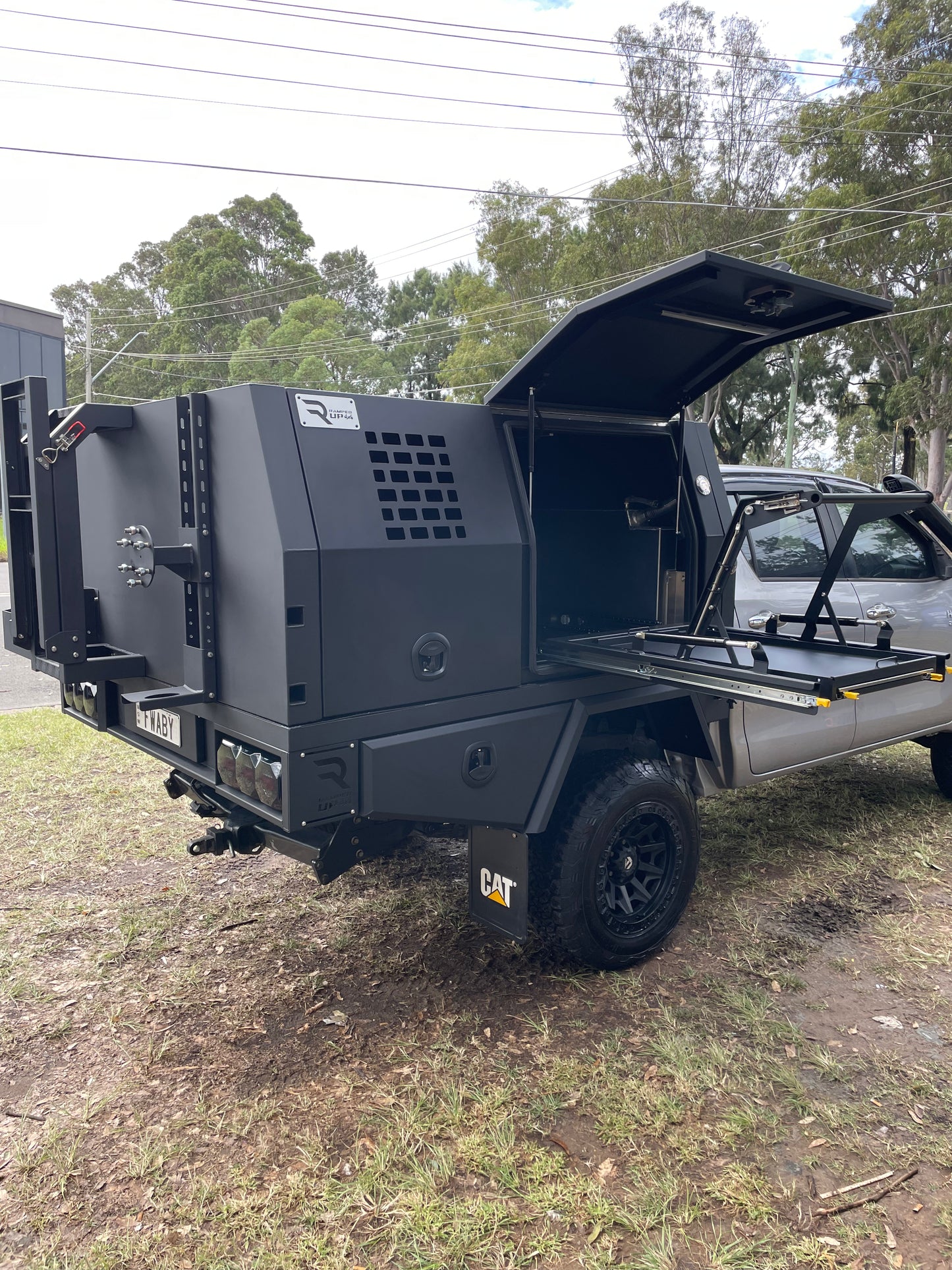 RAMPED UP 4X4 PREMIUM 1800 FULL SPEC CANOPY (ENQUIRE FOR CUSTOM SIZES)
