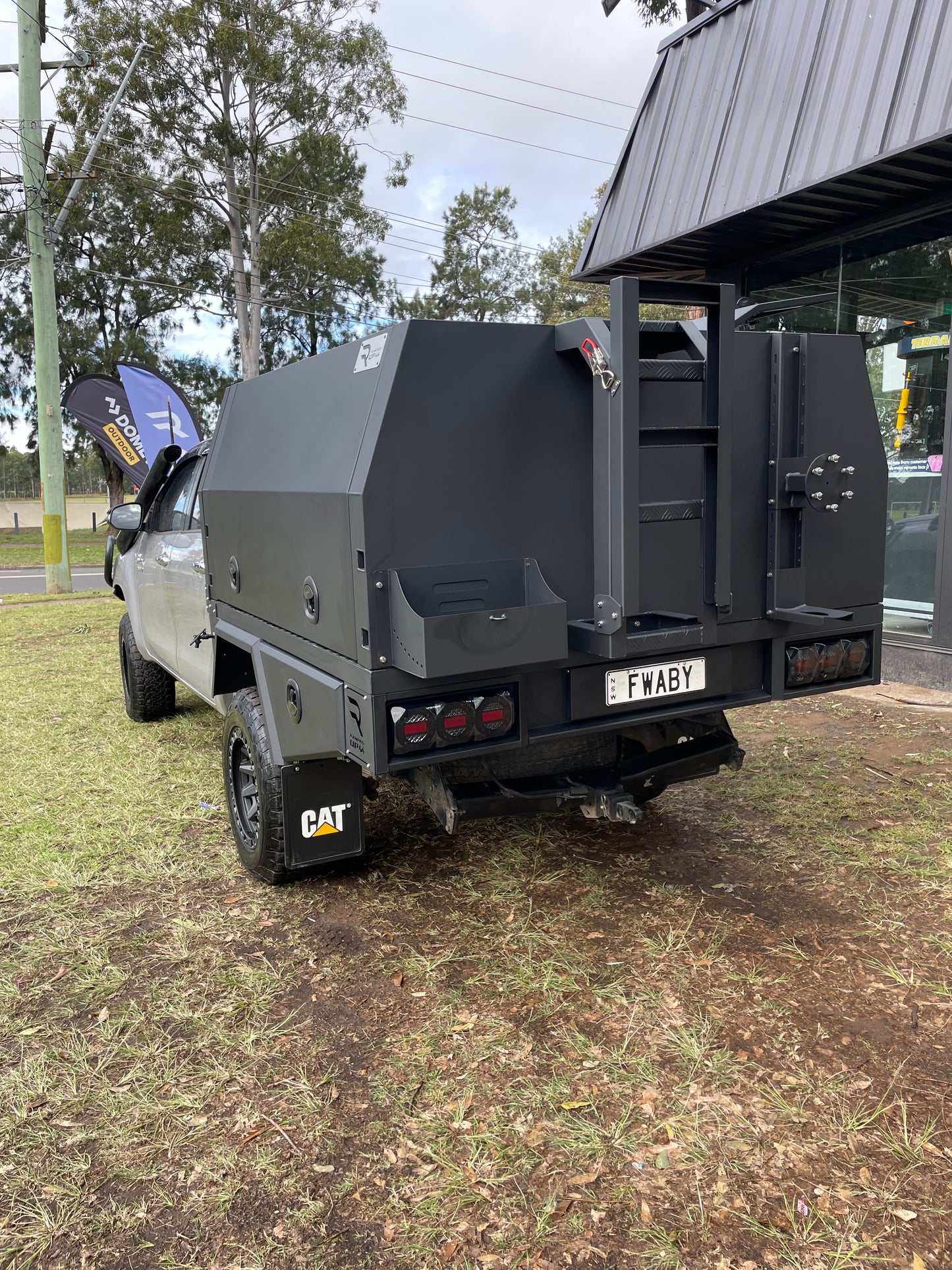 RAMPED UP 4X4 PREMIUM 1800 FULL SPEC CANOPY (ENQUIRE FOR CUSTOM SIZES)