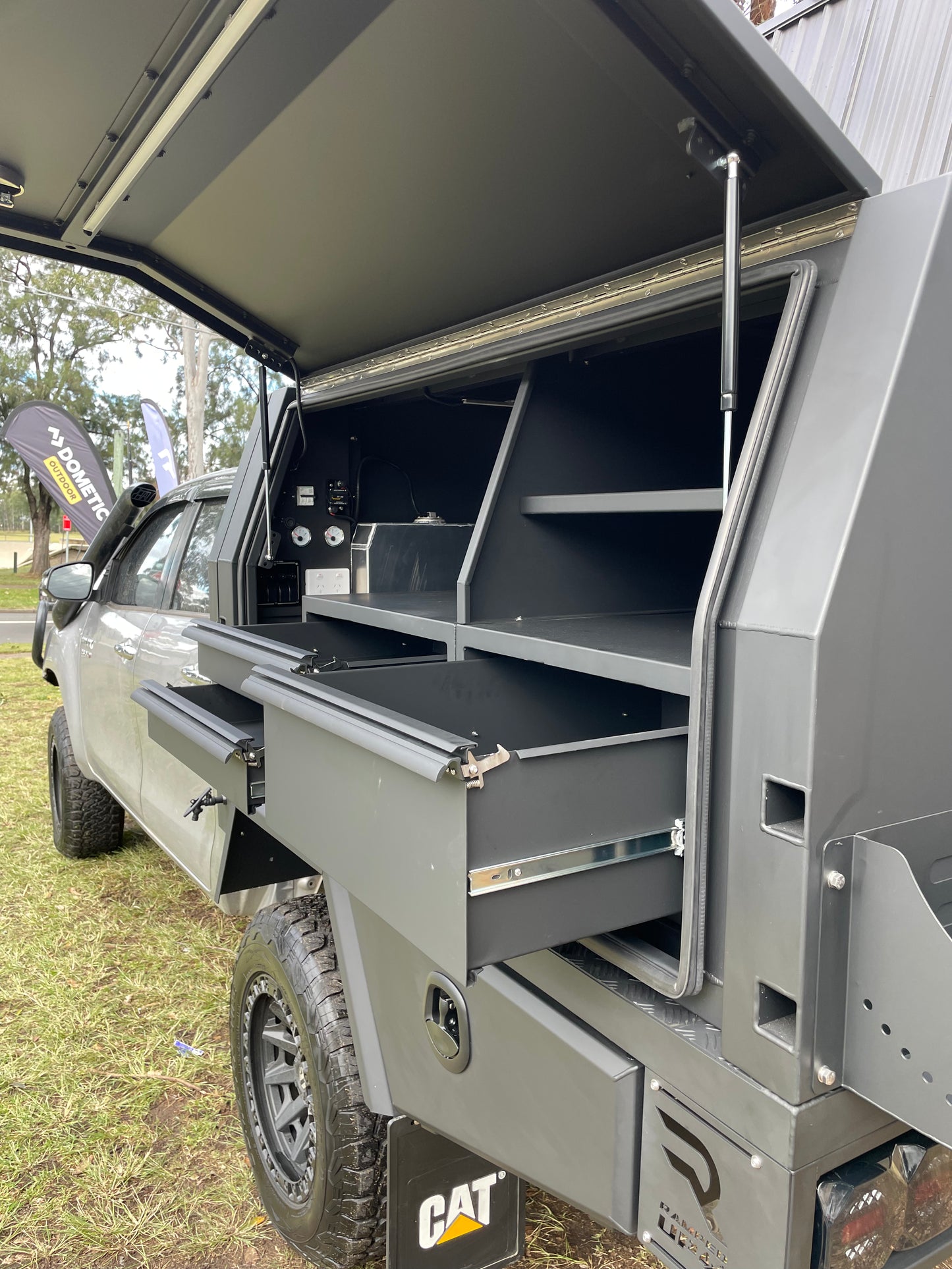 RAMPED UP 4X4 PREMIUM 1800 FULL SPEC CANOPY (ENQUIRE FOR CUSTOM SIZES)