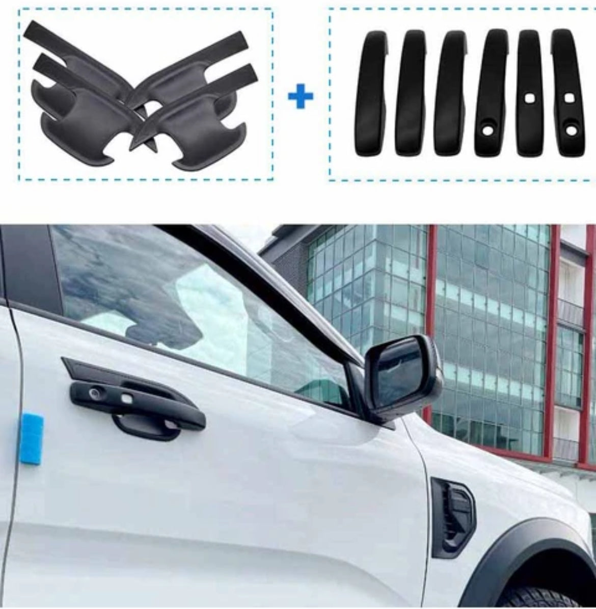 NEXT- GEN FORD RANGER BLACKOUT TRIM KIT AND LIGHT PROTECTION