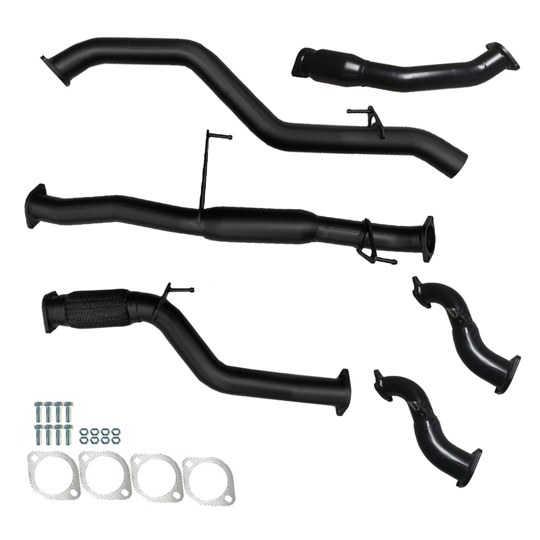 Isuzu RC D-Max Exhaust 3L 2007 to 2012 3" Turbo Back Systems