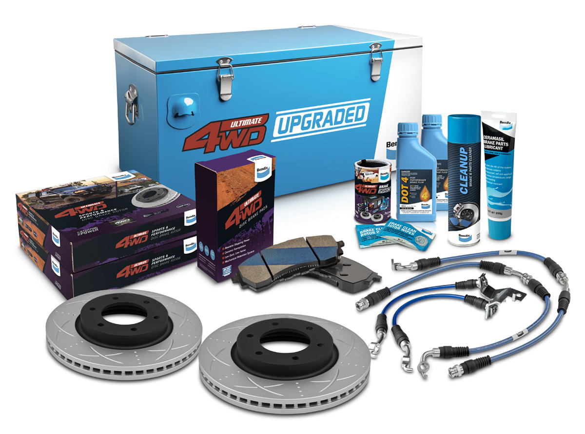 Front 2" Brake Upgrade Kit to suit Ford Everest UAI up to 06/2018