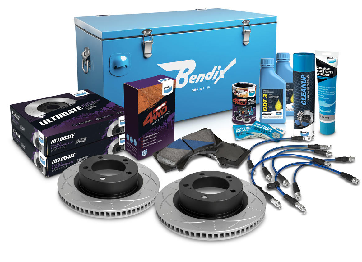 Front 2" Brake Upgrade Kit to suit Toyota Land Cruiser 200 Series UZJ200 & VDJ200 up to 2012 with 340mm Rotor