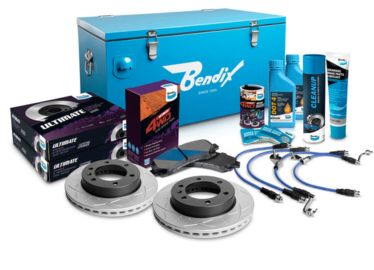 Front 2" Brake Upgrade Kit to suit Holden Colorado RG 2016-2020 with hat type rotor, with VSC