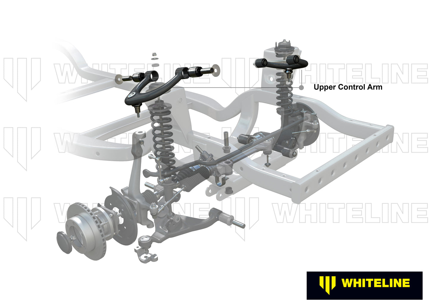 Front Control Arm Upper - Arm Left to Suit Toyota HiLux 2005-on and Foton Tunland 4wd