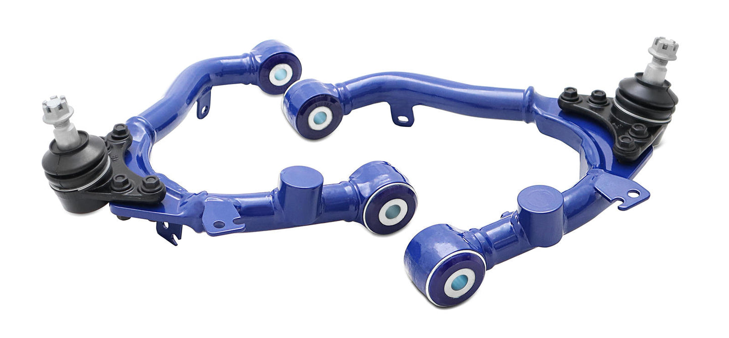 Front Fixed Offset Upper Control Arm Kit including Ball Joints to suit Holden Colorado RG 2012-2016, Isuzu D-Max & MU-X, LDV T60 & D90