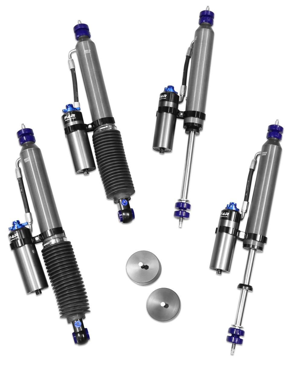 3-4 Inch Adjustable F4R Formula 4x4 Shock Absorber Kit to suit Toyota LandCruiser 80 Series 1990-1997 & 105 Series 1998-2007