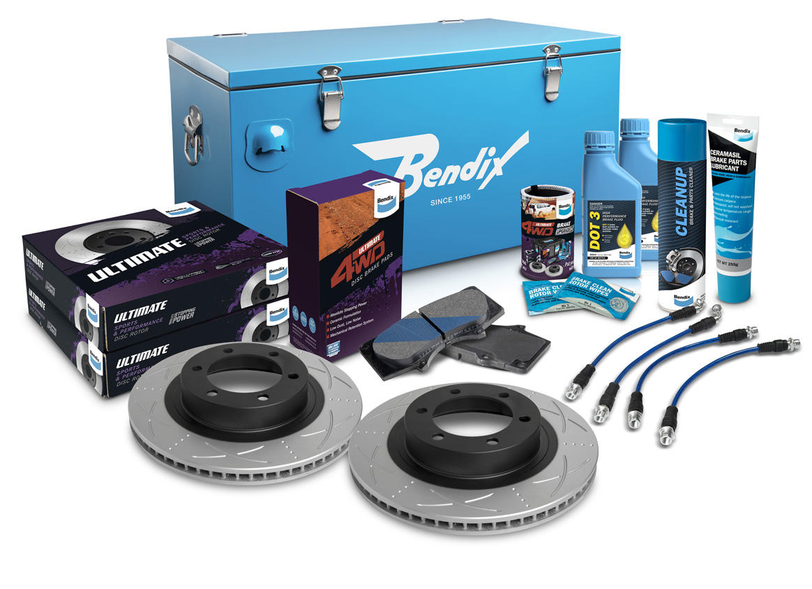 Front 2" Brake Upgrade Kit to suit Toyota Prado 120 Series 2002-2010