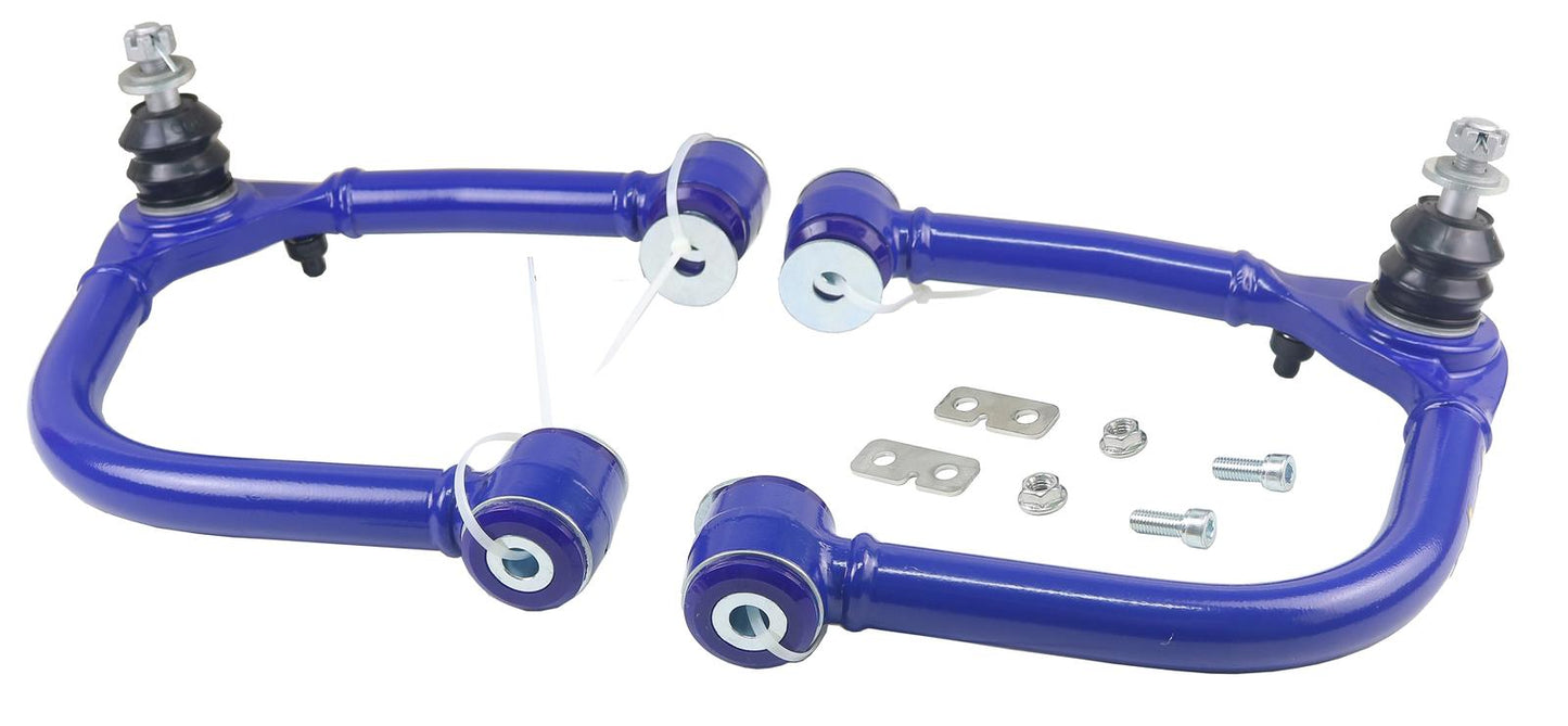 Front Upper Fixed Offset Control Arm Kit including Ball Joints to suit Toyota Hilux Rogue Wide-Body 2022-on