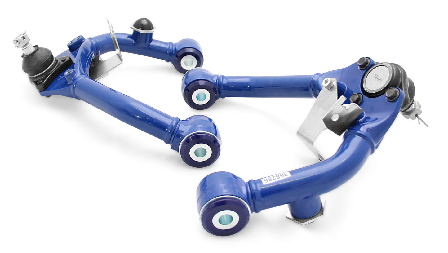 Front Fixed Offset Upper Control Arm Kit including Ball Joints to suit Mitsubishi Triton ML, MN, MQ, Pajero Sport QE & Challenger PB