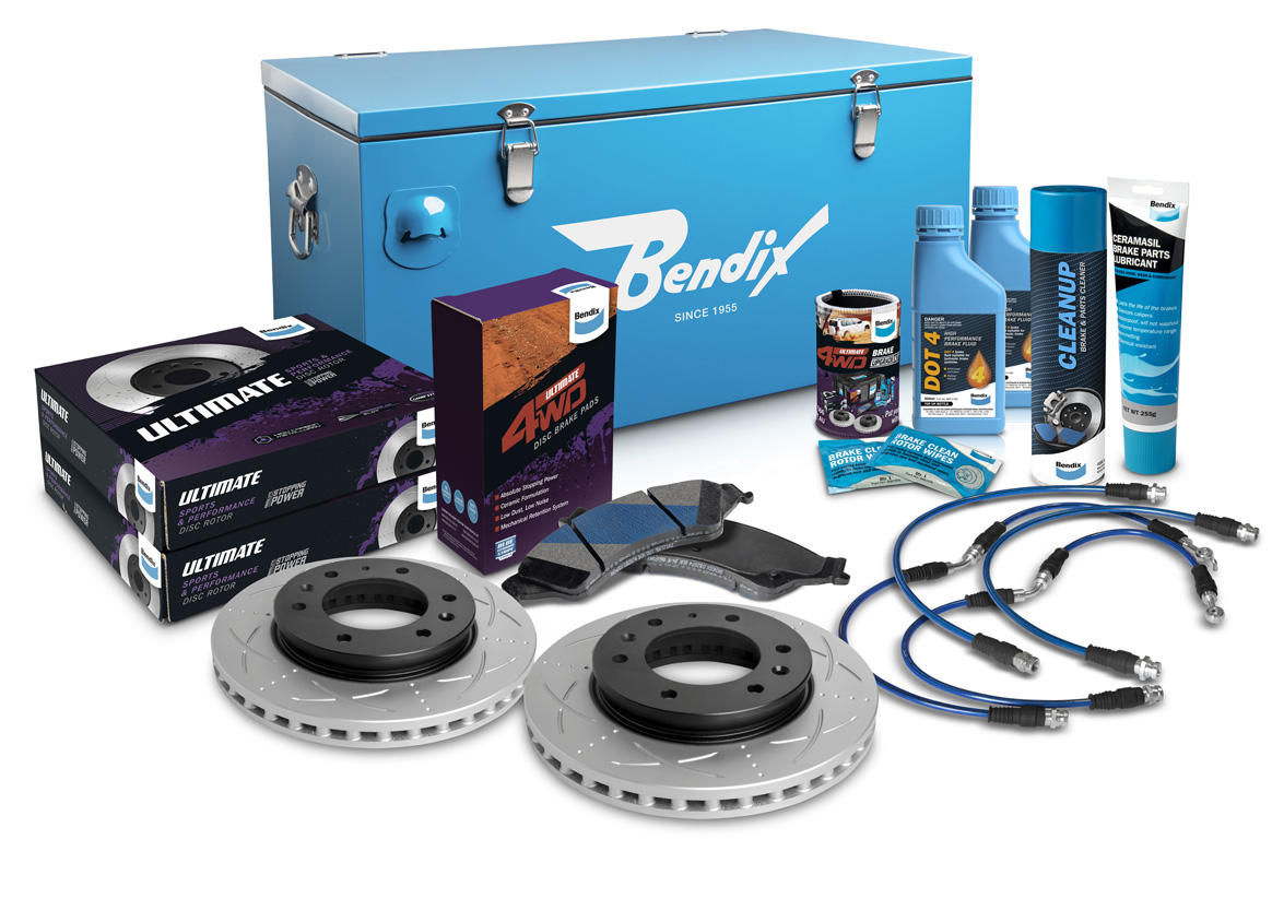 Front 4" Lift Brake Upgrade Kit to suit Ford Ranger PX I - PX III & Mazda BT-50 2011-2020