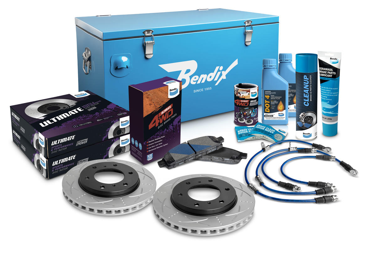 Front 0" Brake Upgrade Kit to suit Mitsubishi Triton ML, MN, MQ 2005-on (not MR)
