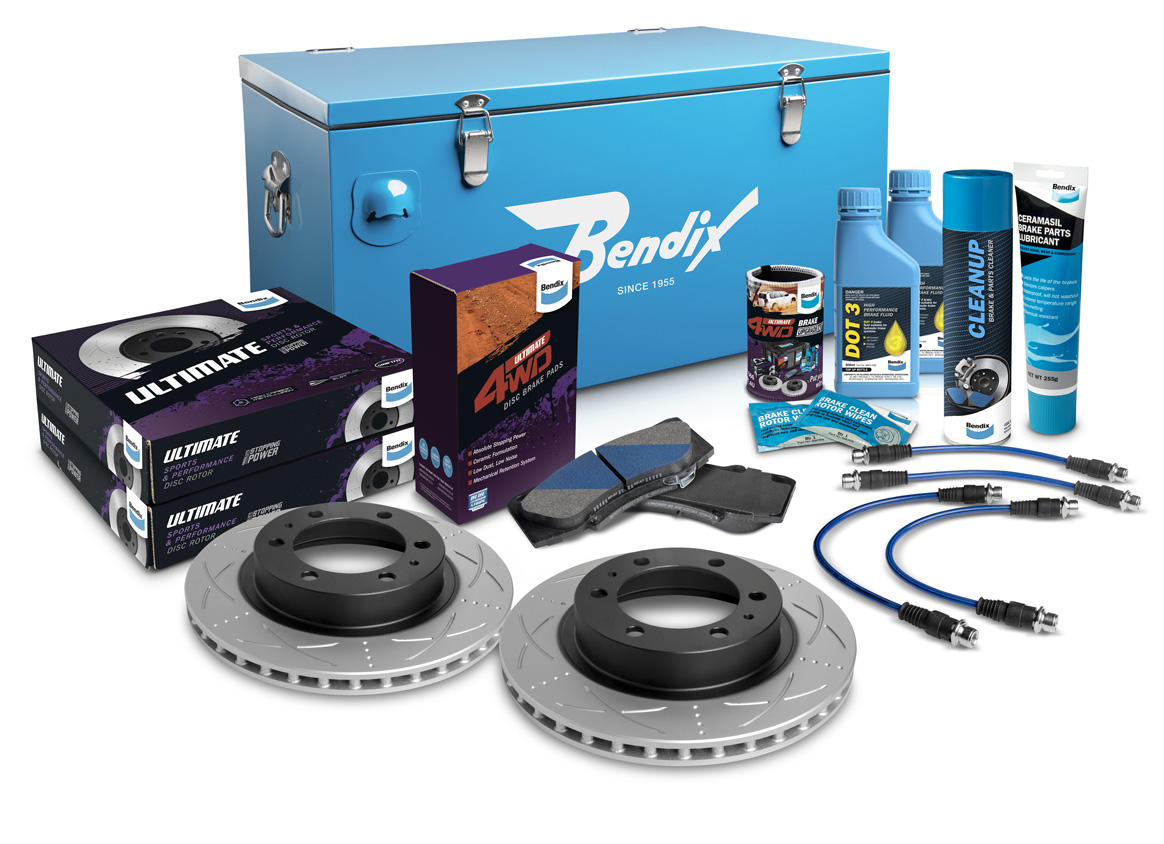 Front 0" Brake Upgrade Kit to suit Toyota Hilux KUN26 2011-on