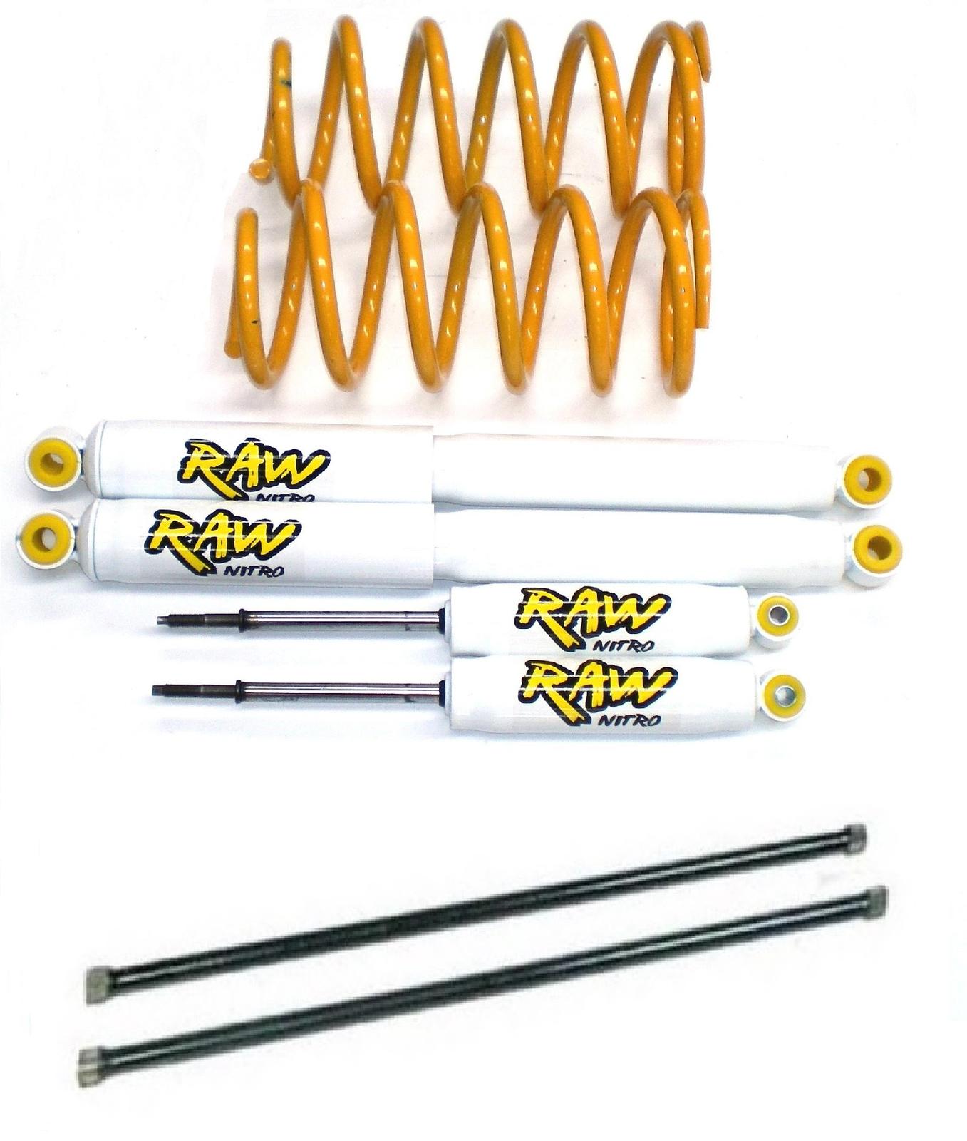 2 Inch 50mm RAW Nitro 4x4 Lift Kit to suit Great Wall X240 2010-2016 4WD