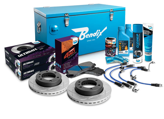 Front 0" Brake Upgrade Kit to suit Holden Colorado RG 2016-2020 with hat type rotor, with VSC