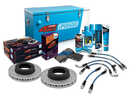 Front 2" Brake Upgrade Kit to suit Toyota Land Cruiser 100 Series 1998-2007 with VSC