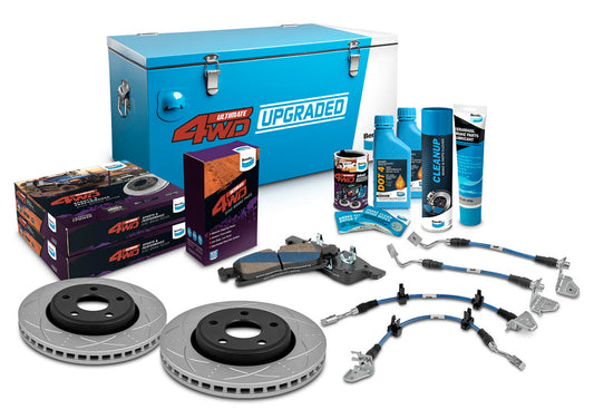Front 0" Brake Upgrade Kit to suit Jeep Grand Cherokee WK, WKII 2010-2018 with 330mmm brake rotor & 17" wheels