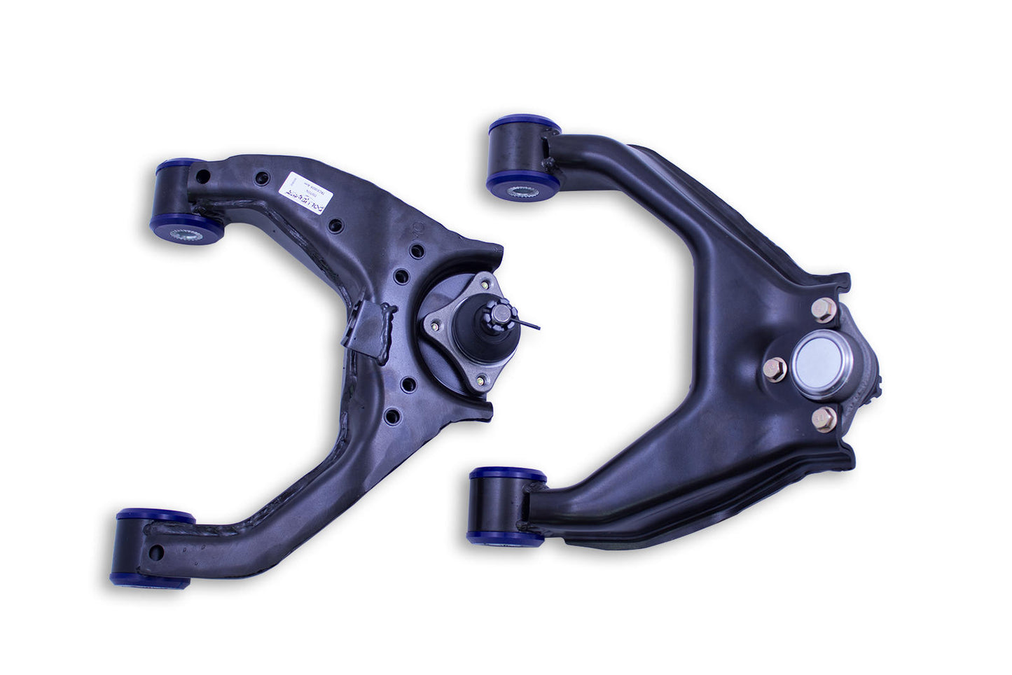 Front Upper Lift Correction Control Arm Kit including Ball Joints to suit Mitsubishi Triton ML, MN, MQ, Pajero Sport QE & Challenger PB for vehicles without headlight sensor