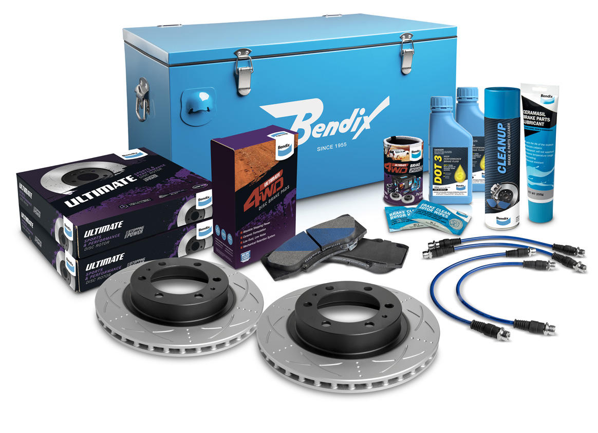 Front 2" Brake Upgrade Kit to suit Toyota Hilux KUN26 2011-on