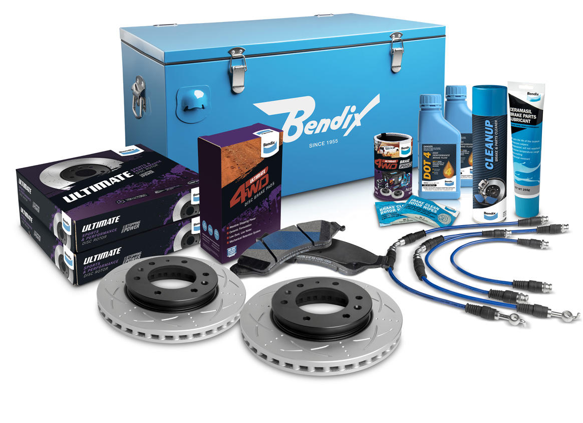 Front 0" Brake Upgrade Kit to suit Ford Ranger PX I, PX II & Mazda BT-50 2011-2020