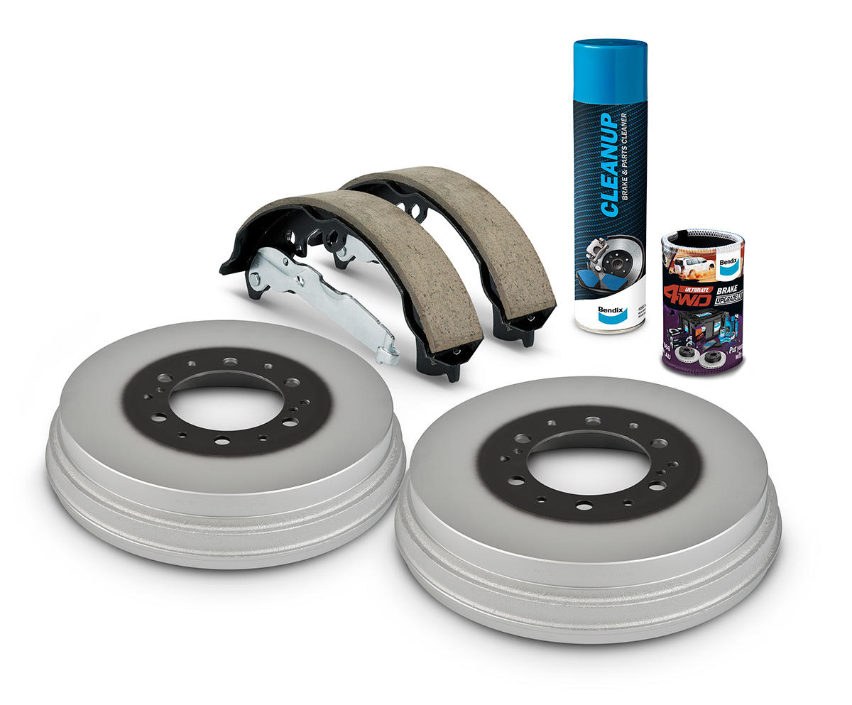Rear 4WD Drum Upgrade Kit to suit Toyota Hilux 2005-on GUN136 & KUN26