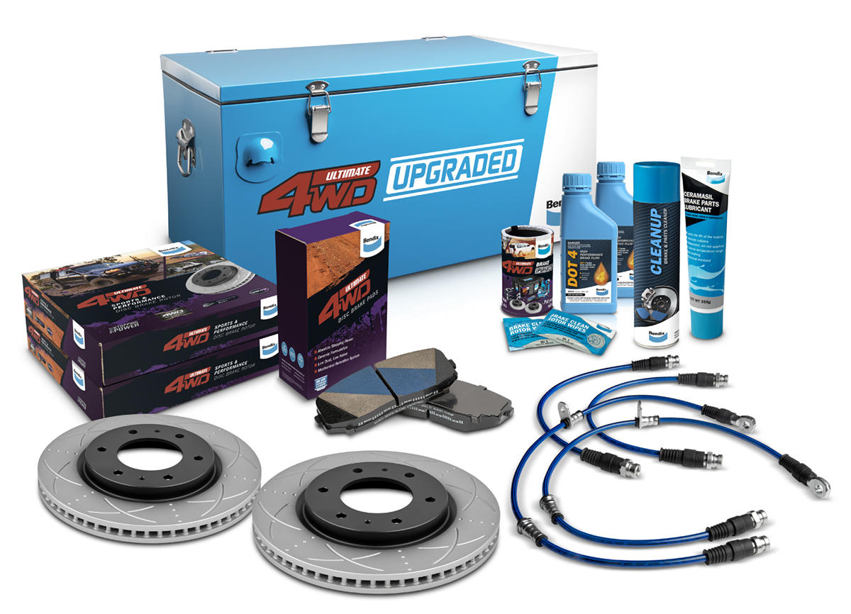 Front 2" Brake Upgrade Kit to suit Mitsubishi Triton MR 2015-on