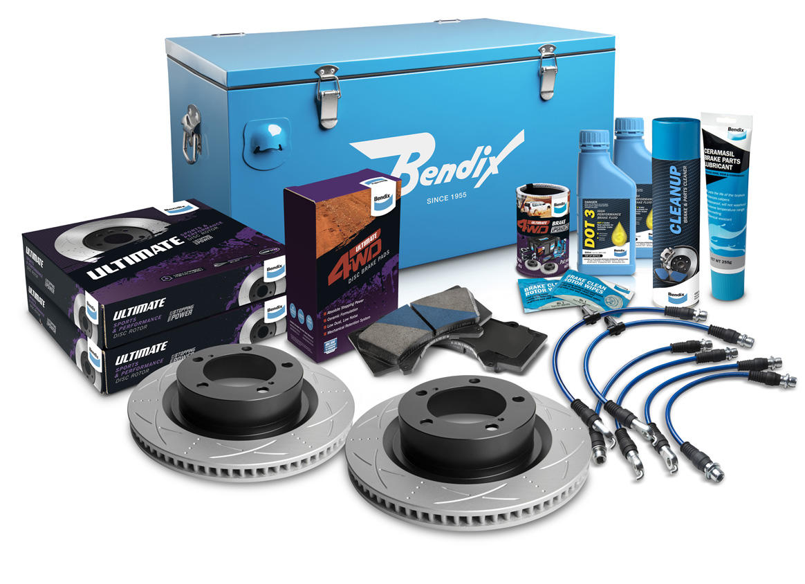 Front 0" Brake Upgrade Kit to suit Toyota Land Cruiser 200 Series URJ202 2015-on & VDJ200 VX & VXR with 354mm Rotor