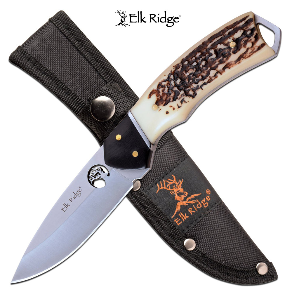 Elk Ridge Jigged Bone Handle Knife