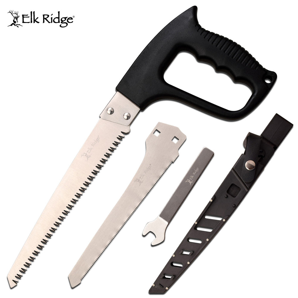 Elk Ridge Black Saw w Extra Blade