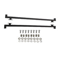 1500mm Wide Roof Bars Bolt On Rack Cab Ute Canopy And Toolbox Flat Steel