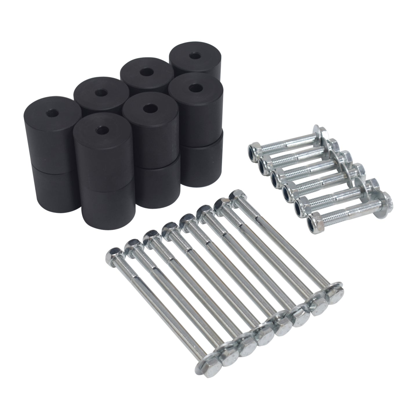 50mm 2" inch Body Lift Kit Raising Blocks Fit For Toyota Hilux 1998-2004 Dual Extra Cab