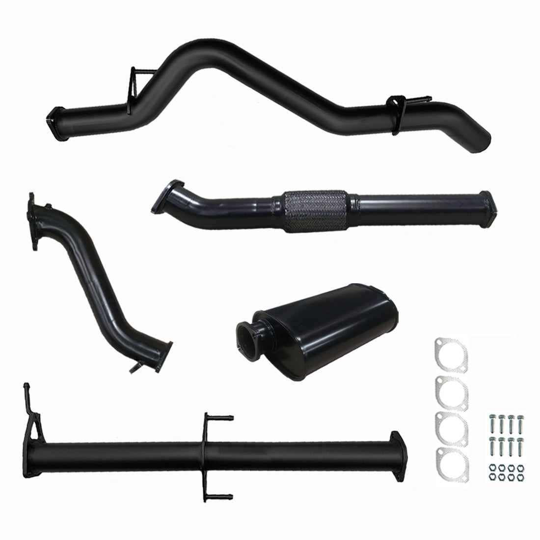 Mitsubishi ML Triton Exhaust 3.2L 3" Turbo Back Systems