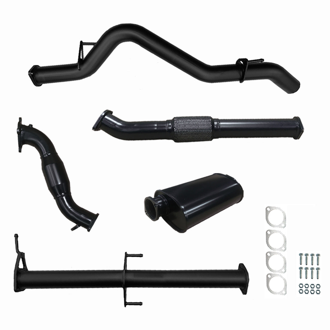 Mitsubishi ML Triton Exhaust 3.2L 3" Turbo Back Systems