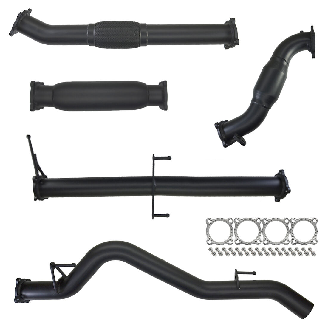 Mitsubishi ML Triton Exhaust 3.2L 3" Turbo Back Systems