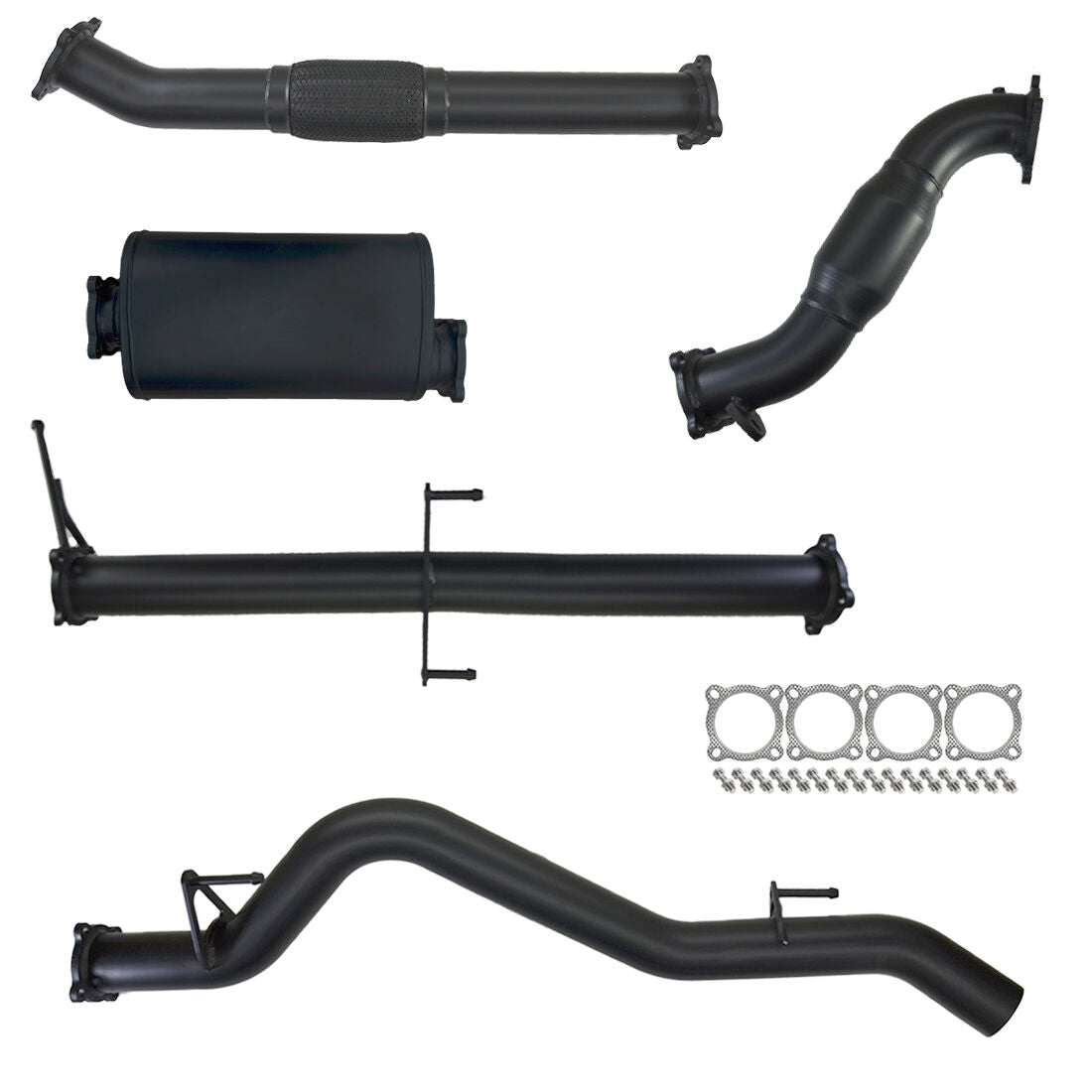 Mitsubishi ML Triton Exhaust 3.2L 3" Turbo Back Systems